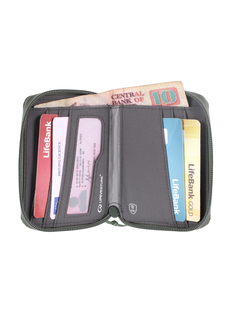 Preţ Portofel Lifeventure Recycled RFID Bi-Fold Wallet - olive