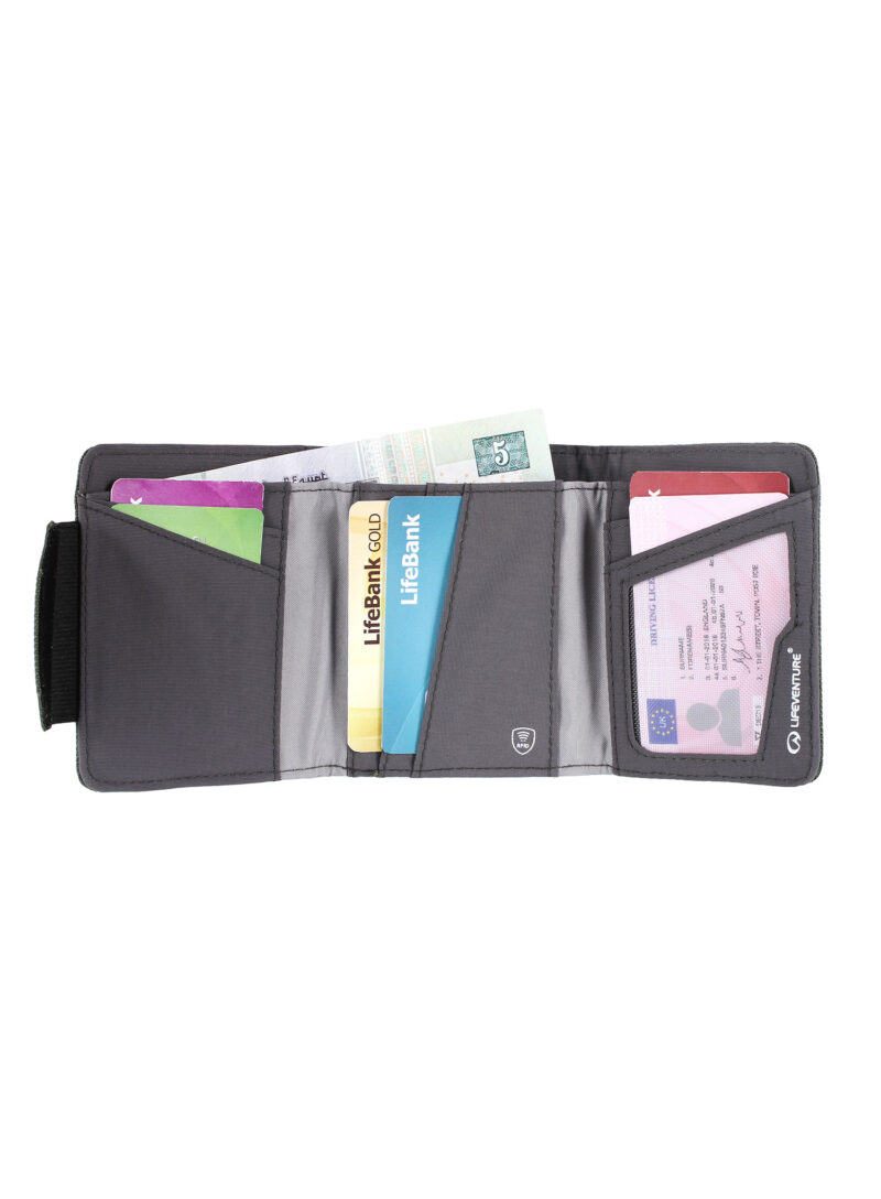 Preţ Portofel Lifeventure Recycled RFID Wallet - navy blue