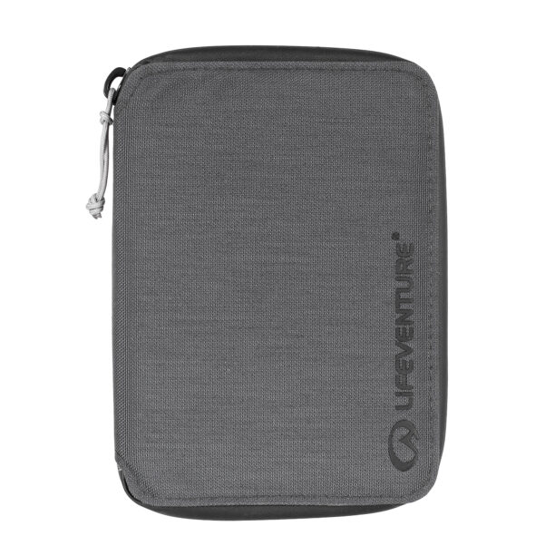 Portofel Lifeventure Recycled RFiD Mini Travel Wallet - grey