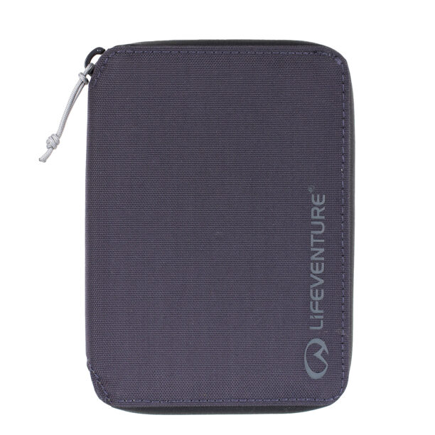 Portofel Lifeventure Recycled RFiD Mini Travel Wallet - navy blue