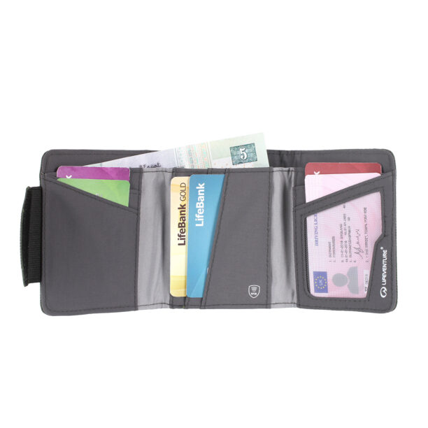 Preţ Portofel antifurt Lifeventure Recycled RFID Wallet - grey