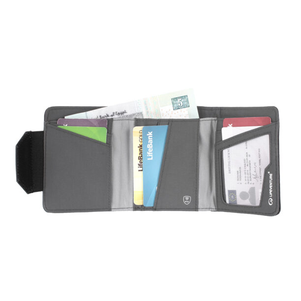 Preţ Portofel antifurt Lifeventure Recycled RFID Wallet - olive