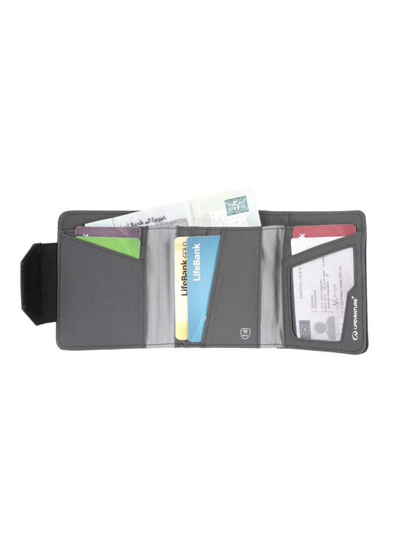 Preţ Portofel antifurt Lifeventure Recycled RFID Wallet - olive