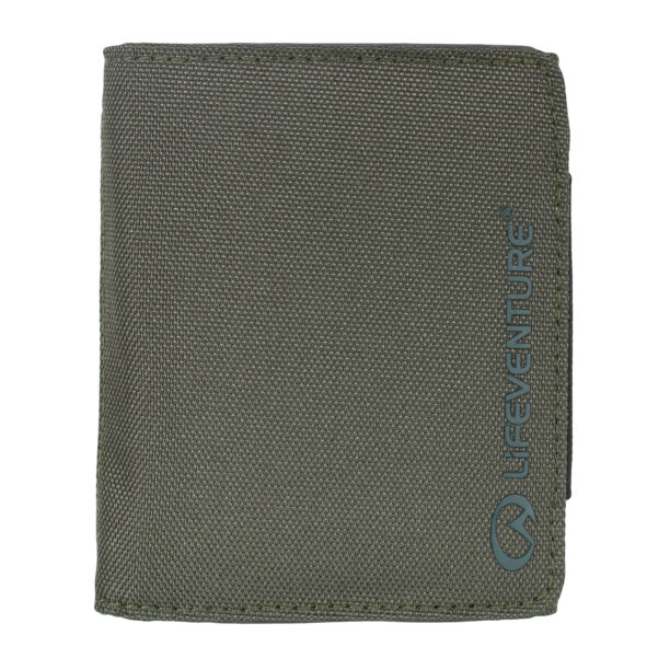 Portofel antifurt Lifeventure Recycled RFID Wallet - olive