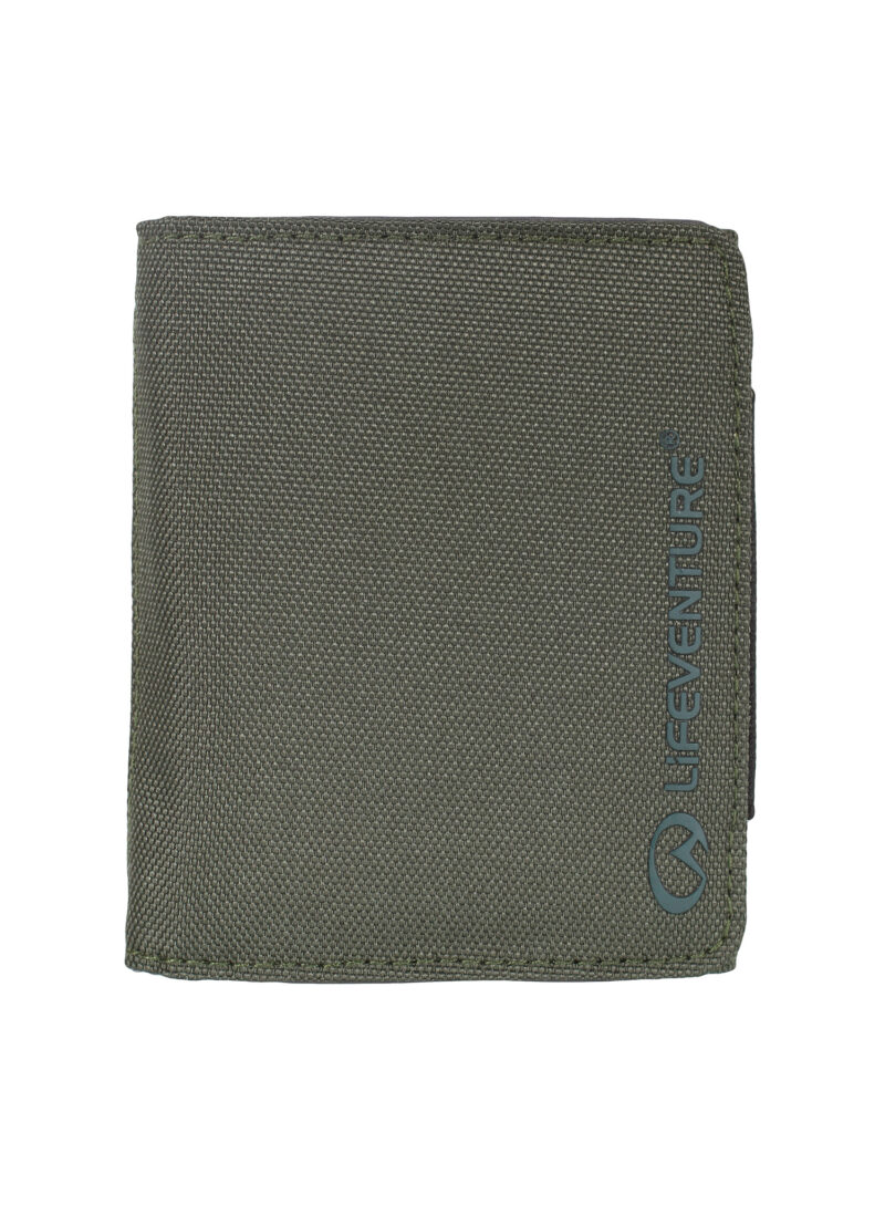 Portofel antifurt Lifeventure Recycled RFID Wallet - olive