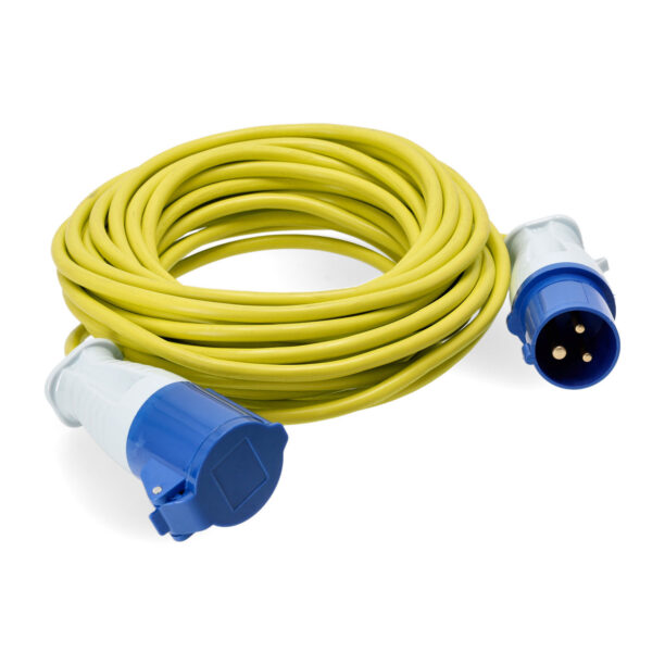 Prelungitor Outwell Corvus CEE Cable 15 Mtr. - lime green