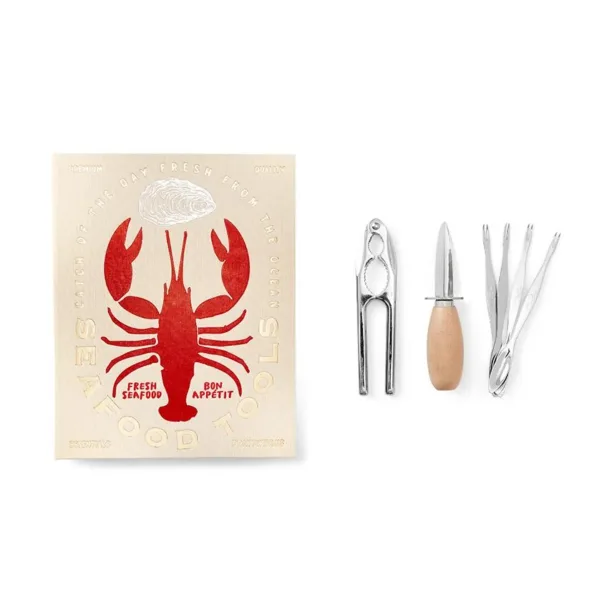 Printworks set de tacâmuri cu fructe de mare The Essentials 6-pack