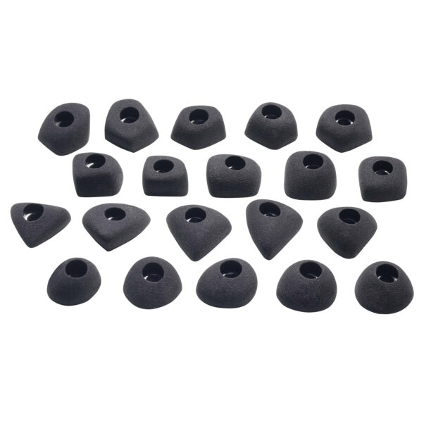 Prize catarare Ocun Footholds Set 1 Bolt-on - black