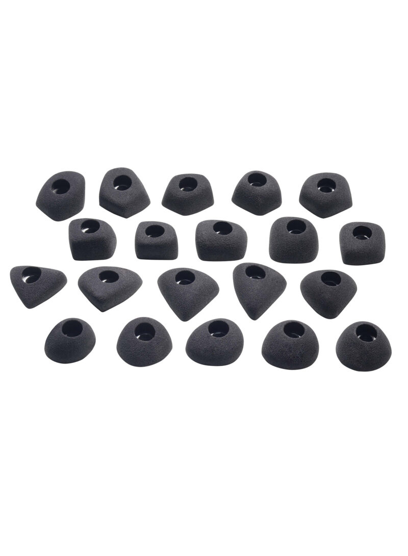 Prize catarare Ocun Footholds Set 1 Bolt-on - black