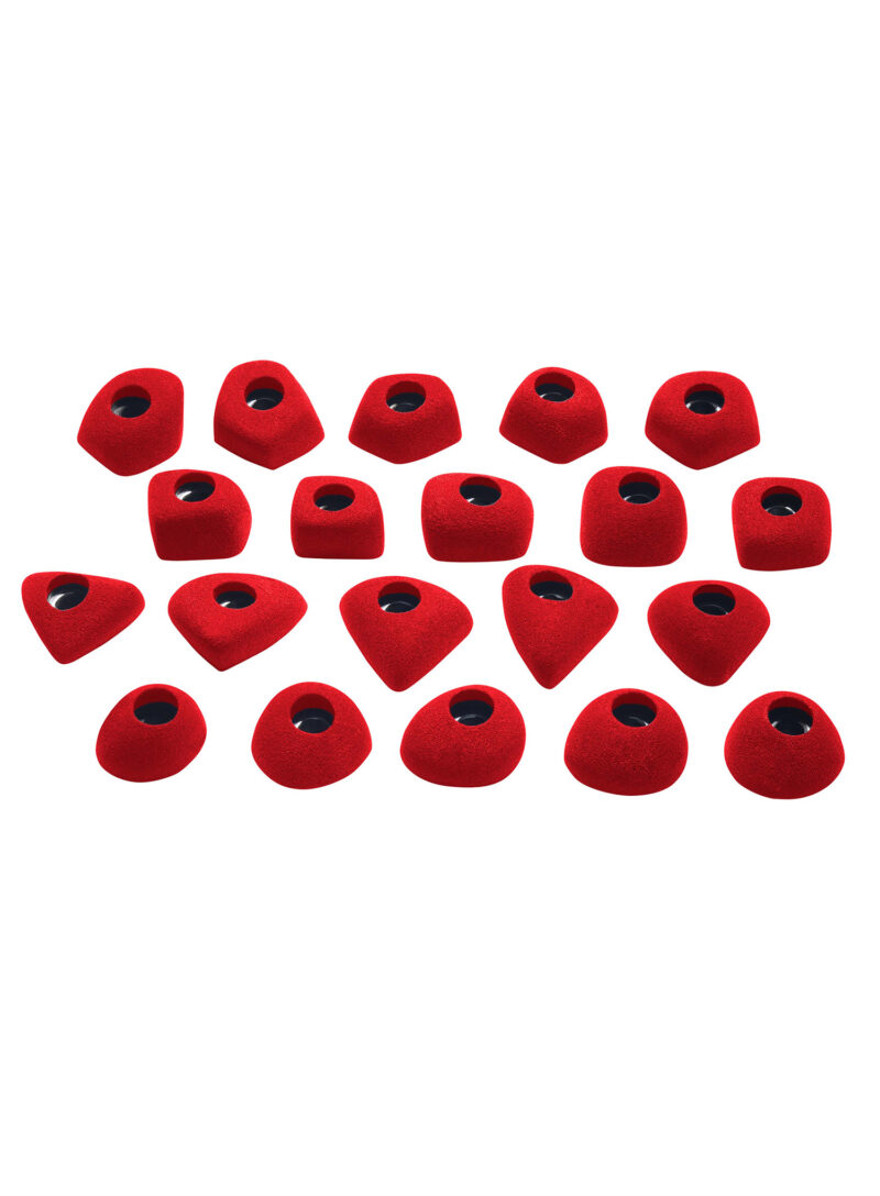 Prize catarare Ocun Footholds Set 1 Bolt-on - red