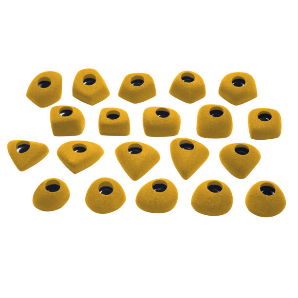 Prize catarare Ocun Footholds Set 1 Bolt-on - yellow