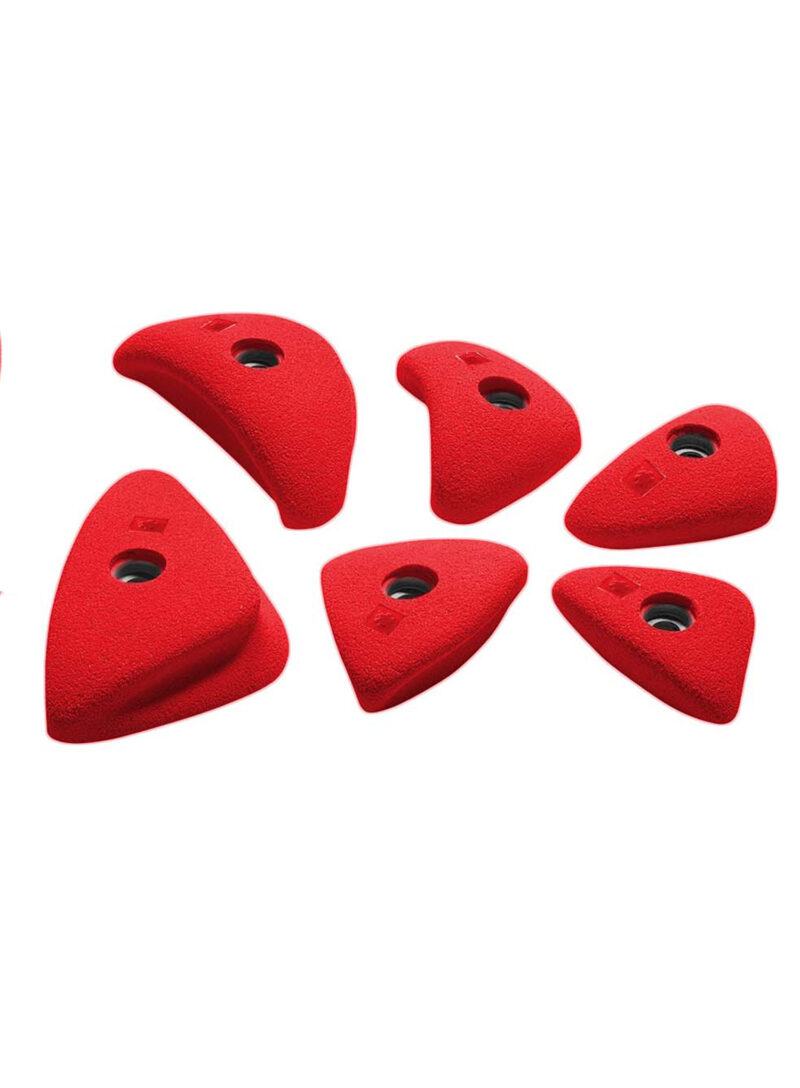 Prize catarare Ocun Holds Set 4 Edges - red preţ