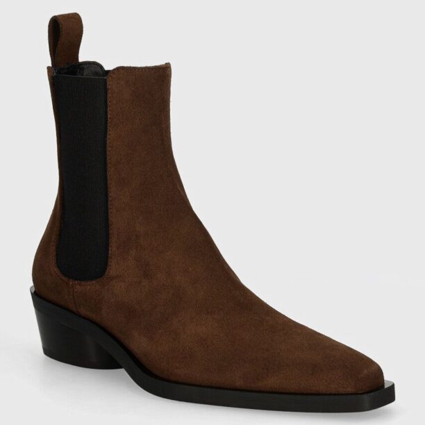 Proenza Schouler botine din piele intoarsa Bronco femei