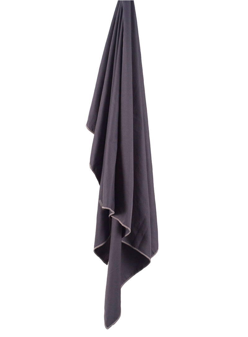 Prosop par uscare rapida Lifeventure HydroFibre Trek Towel L - grey