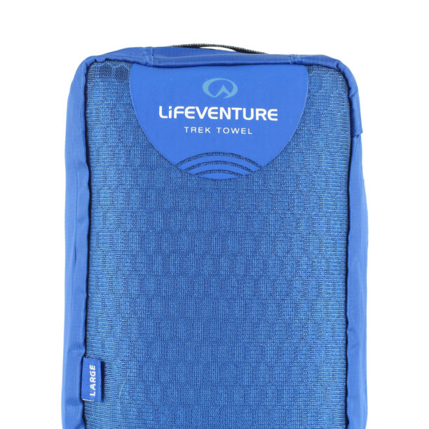 Prosop par uscare rapida Lifeventure MicroFibre Trek Towel L - blue