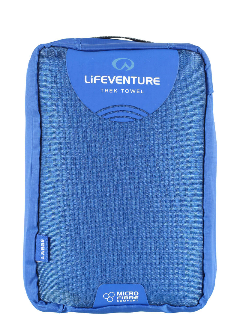 Prosop par uscare rapida Lifeventure MicroFibre Trek Towel XL - blue