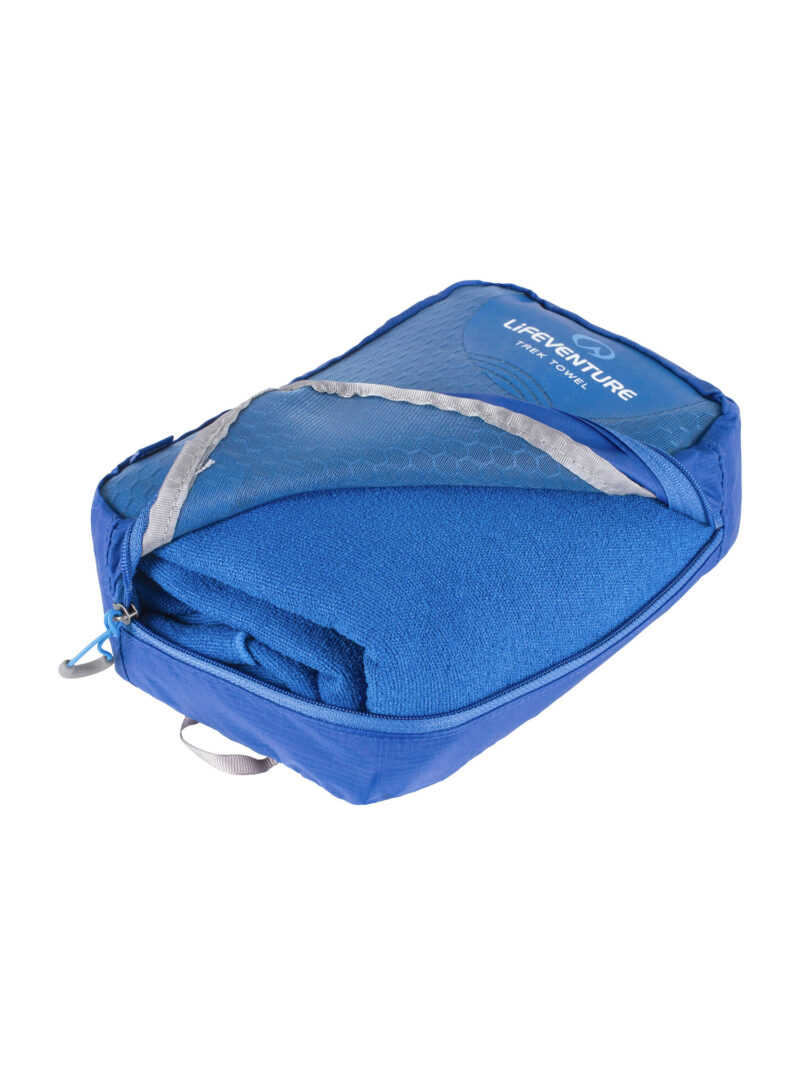 Preţ Prosop par uscare rapida Lifeventure MicroFibre Trek Towel XXL - blue