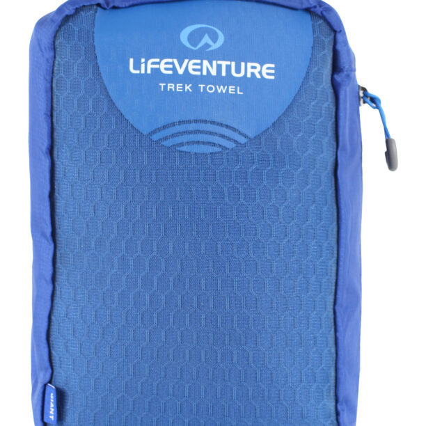 Prosop par uscare rapida Lifeventure MicroFibre Trek Towel XXL - blue