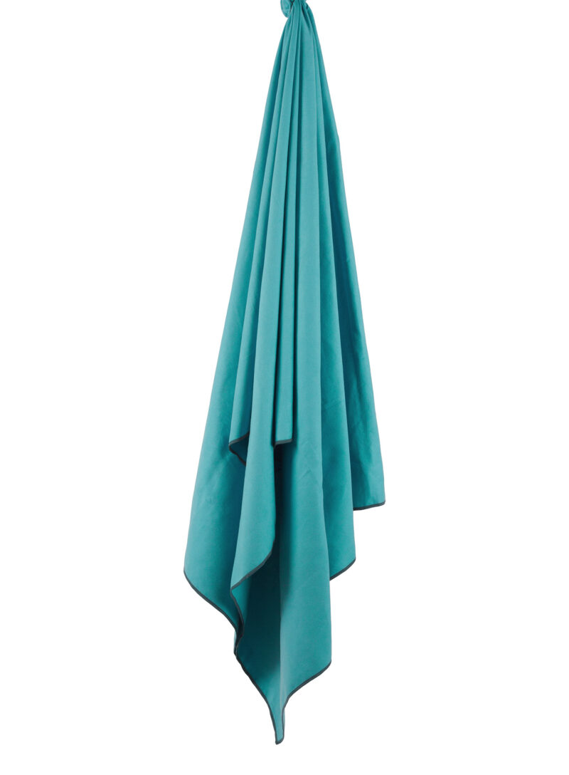 Prosop par uscare rapida Lifeventure Recycled SoftFibre Trek Towel L - teal