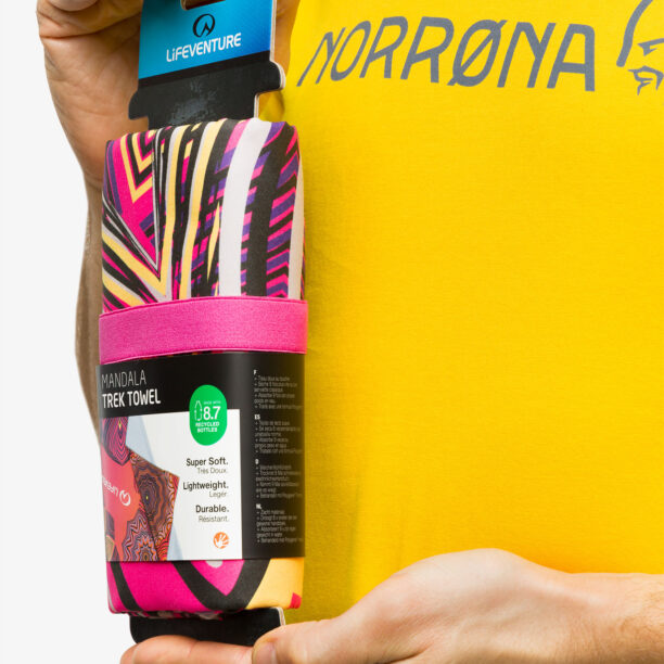 Preţ Prosop par uscare rapida Lifeventure Recycled SoftFibre Trek Towel - mandala