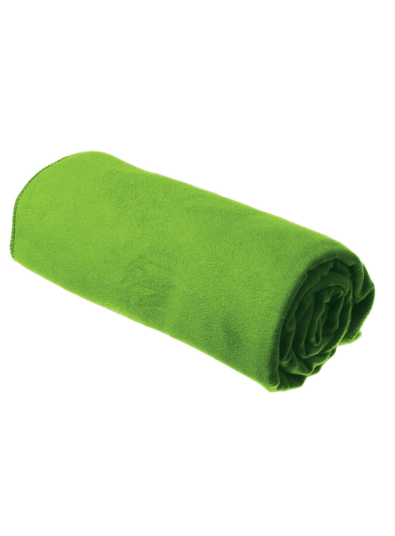 Prosop par uscare rapida Sea To Summit DryLite Towel Antibacterial S - lime