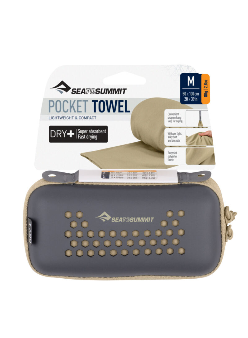 Cumpăra Prosop par uscare rapida Sea To Summit Pocket Towel M - desert