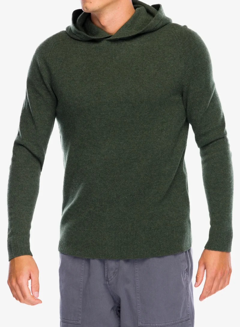 Pulover Royal Robbins Rockcraft Wool Hoodie - everglade htr