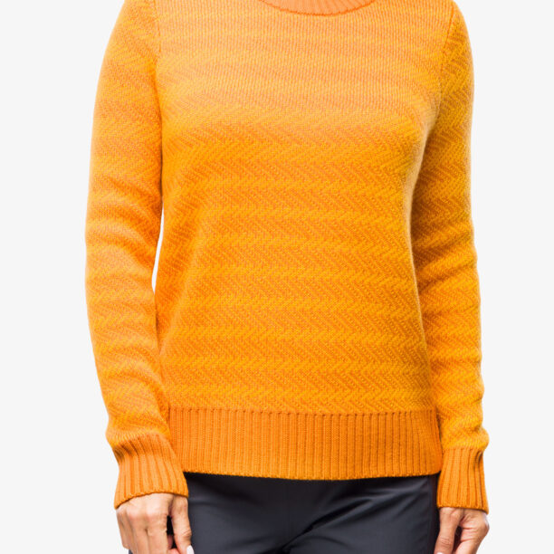 Pulover de damă Icebreaker Waypoint Crewe Sweater - earth/solar