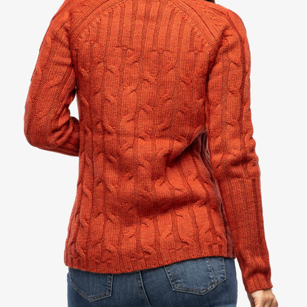 Pulover de damă Royal Robbins Baylands Cable Turtleneck - redwood htr preţ