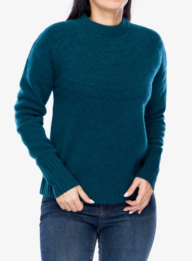 Pulover de damă Royal Robbins Rockcraft Wool Crew - blue teal