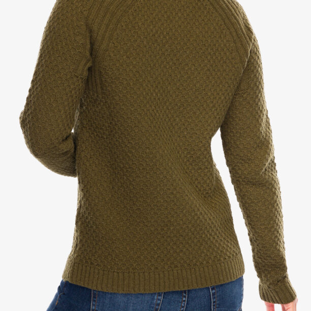 Pulover de damă Royal Robbins Westlands Mock Neck - dark olive preţ