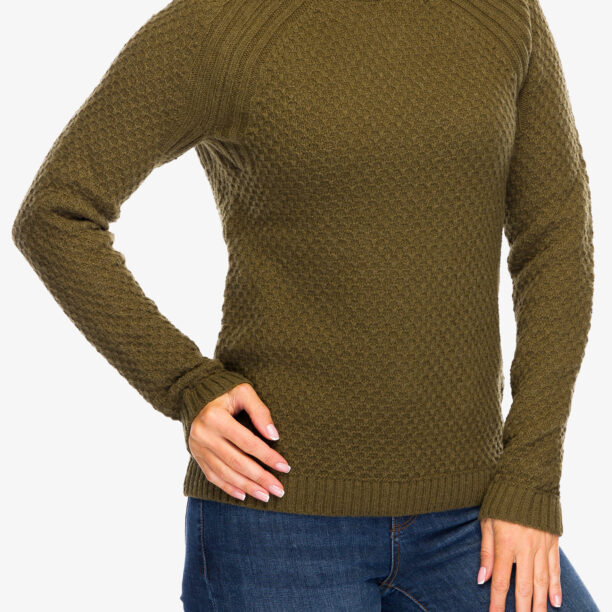 Pulover de damă Royal Robbins Westlands Mock Neck - dark olive