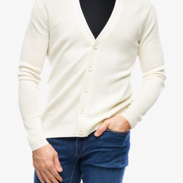 Pulover pentru bărbați Icebreaker Merino Smart Cardigan - undyed