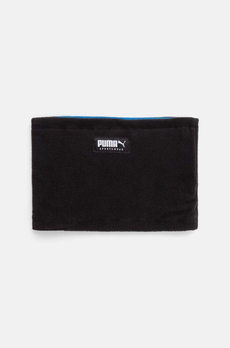 Puma fular circular copii Reversible Fleece Neck Warmer Bl culoarea negru