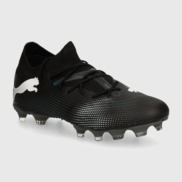 Puma ghete de fotbal korki Future 7 Match culoarea negru