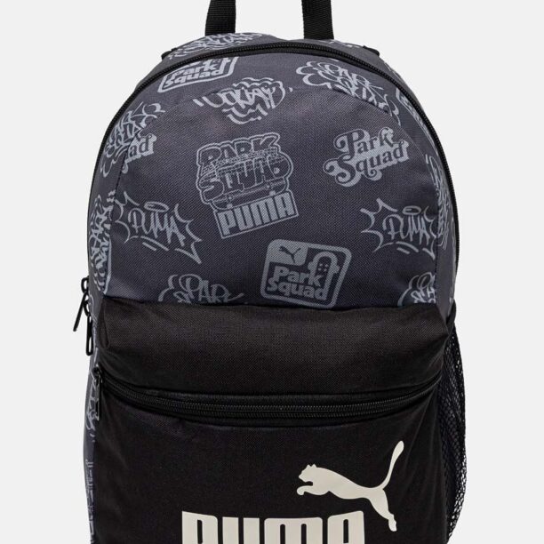 Puma ghiozdan copii Phase Small Backpack culoarea gri