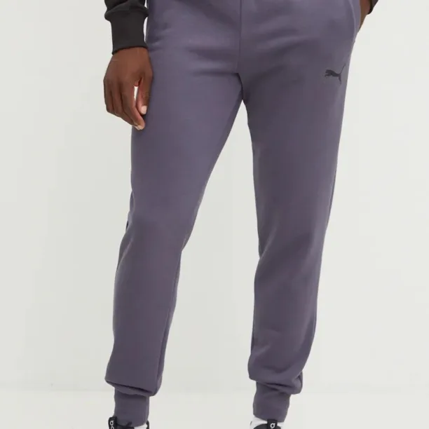 Puma pantaloni de trening culoarea gri