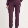 Puma pantaloni de trening din bumbac culoarea violet