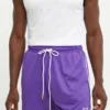 Puma pantaloni scurți de antrenament The Classics culoarea violet