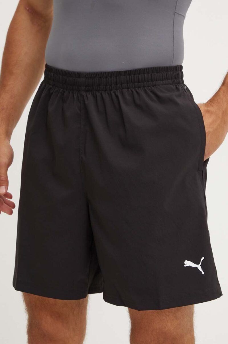 Puma pantaloni scurți de antrenament Train Fav Blaster culoarea negru