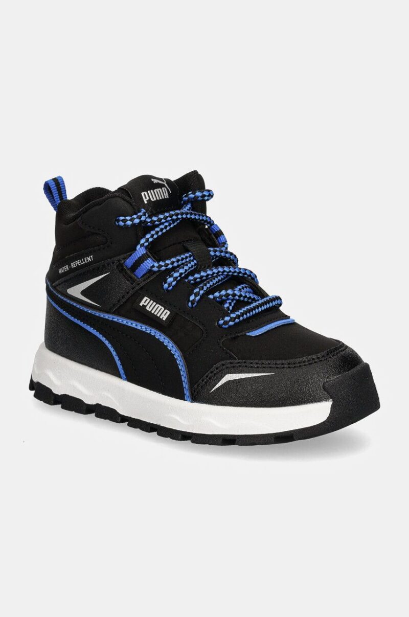 Puma pantofi copii Evolve Trail culoarea negru