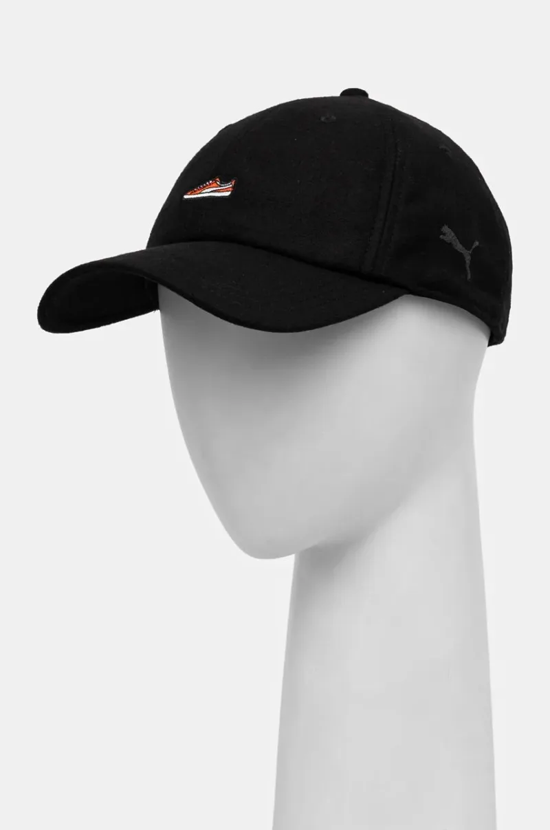 Puma sapca Classics Graphic Dad Cap culoarea negru