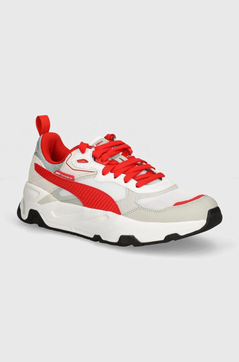 Puma sneakers F1 Trinity culoarea alb