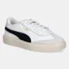 Puma sneakers din piele Lajla T-toe culoarea alb