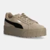 Puma sneakers din piele intoarsă Karmen II culoarea verde