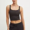 Puma top de yoga Studio Cloudspun culoarea negru