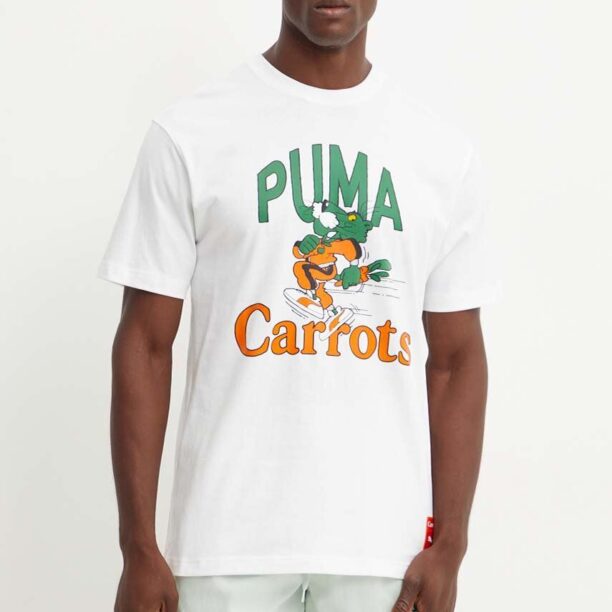 Puma tricou din bumbac PUMA X CARROTS Graphic Tee barbati