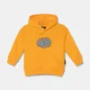 Quiksilver bluza copii GRAPHIC HOODIE culoarea portocaliu