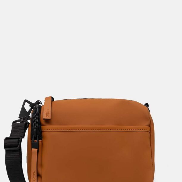 Rains borseta Texel Crossbody Bag W3 culoarea maro