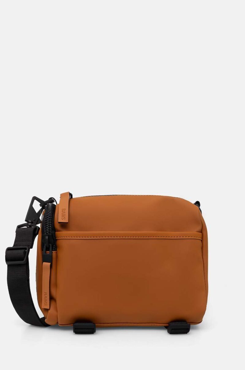 Rains borseta Texel Crossbody Bag W3 culoarea maro